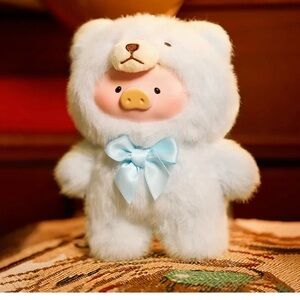 Teddy Lulu Plush Pendant - Serene Teddy